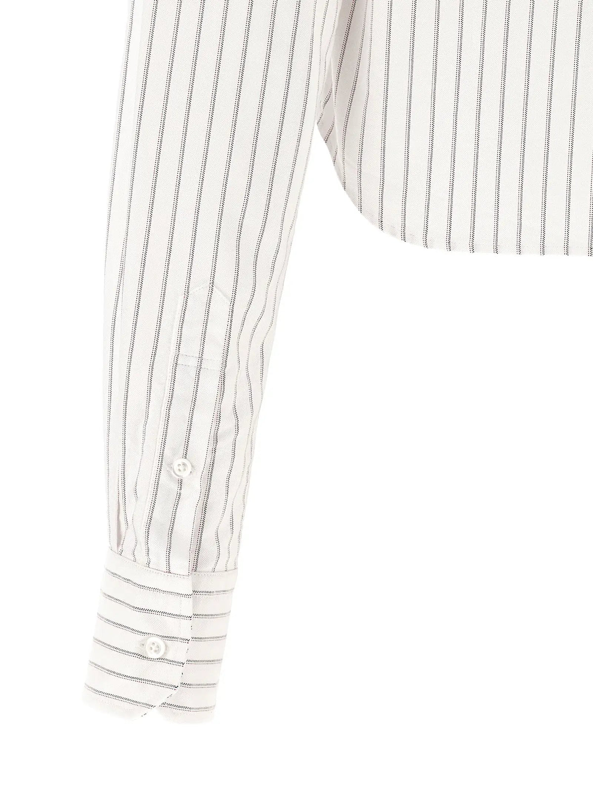 Thom Browne White Cotton Blouse