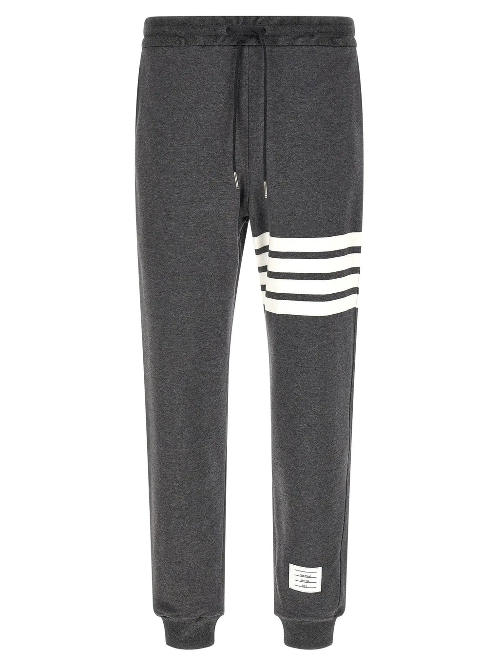 Thom Browne Gray Cotton Joggers (Workout Pants)