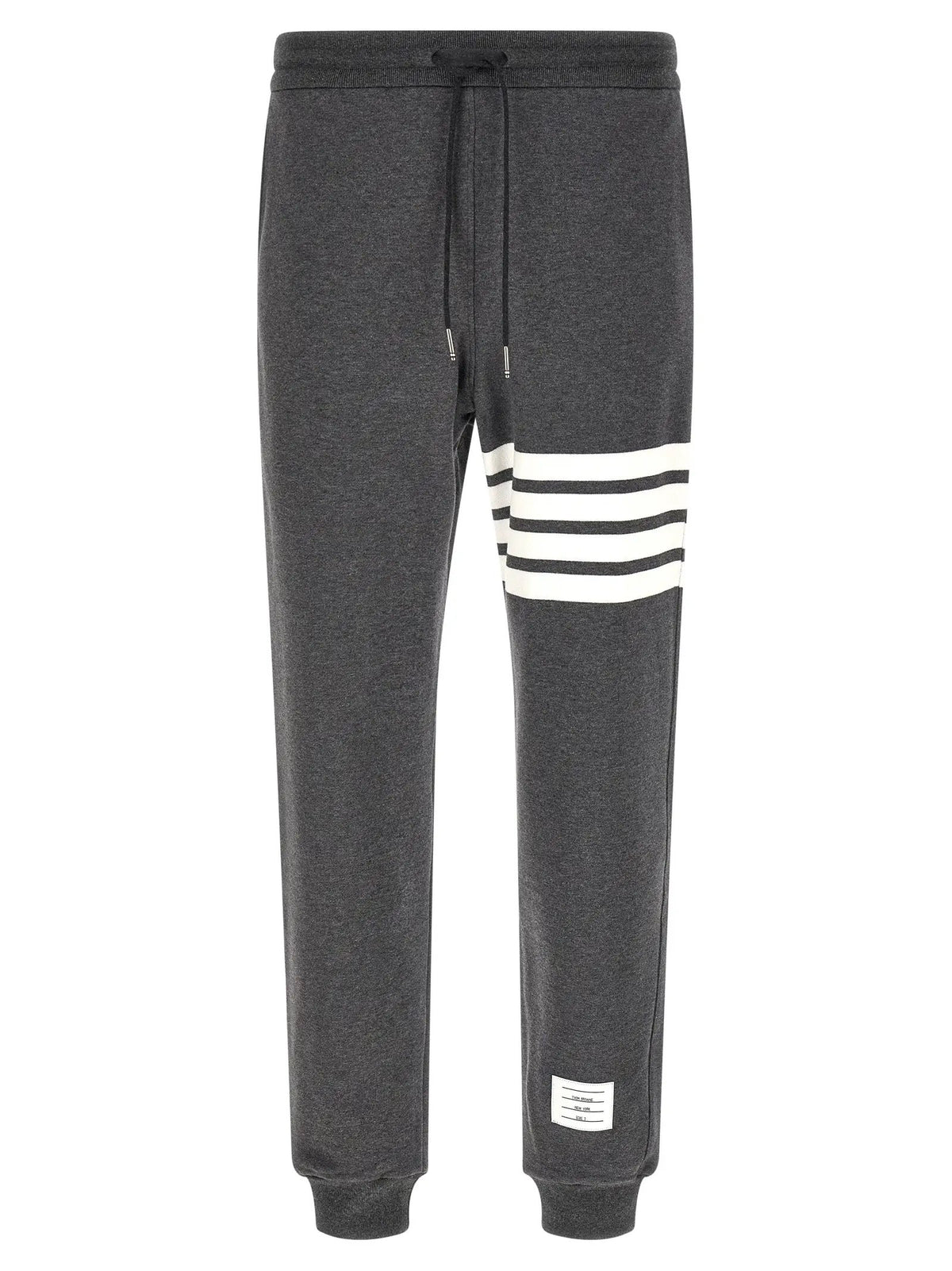 Thom Browne Gray Cotton Joggers (Workout Pants)