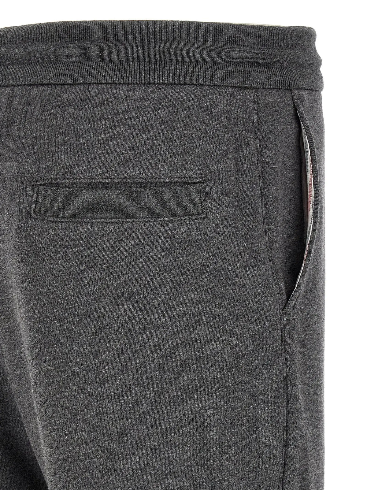 Thom Browne Gray Cotton Joggers (Workout Pants)