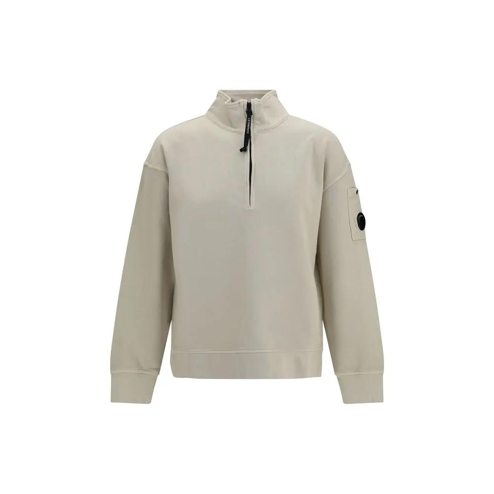 C.P. Company Beige Cotton Sweatshirt