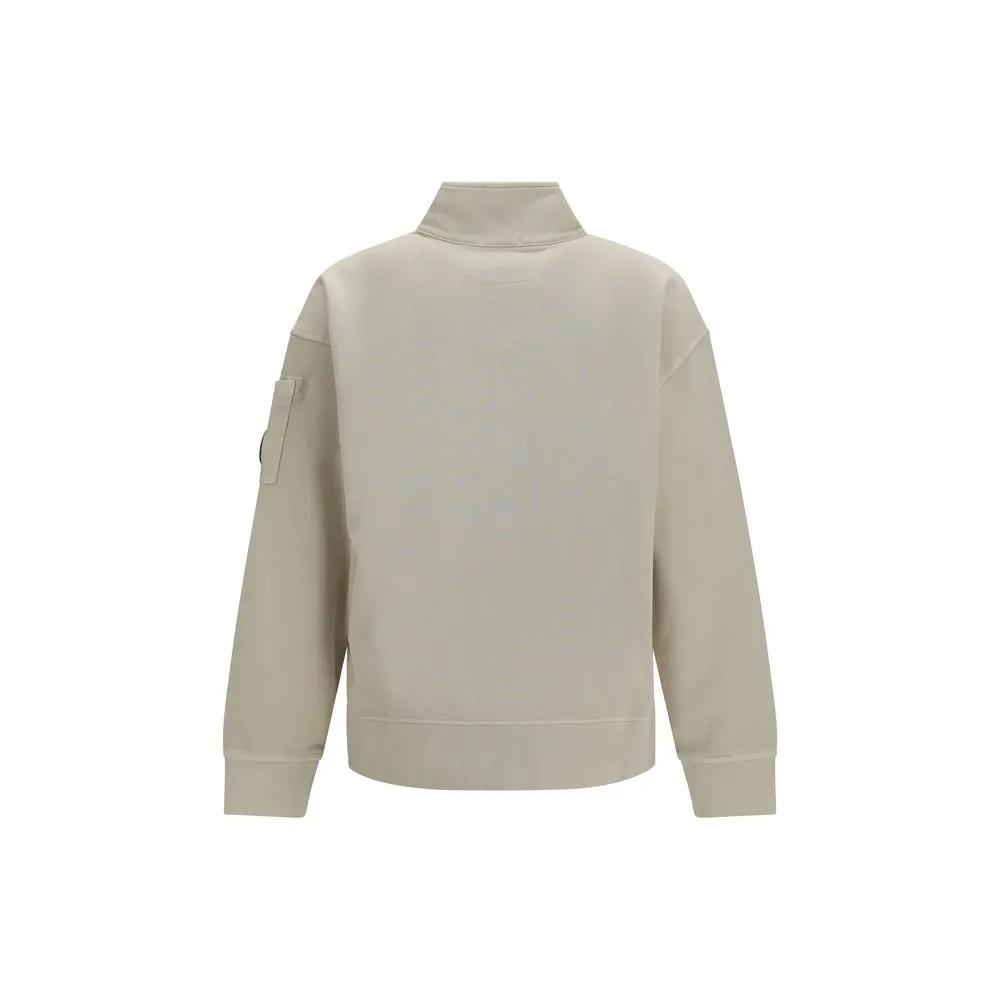 C.P. Company Beige Cotton Sweatshirt