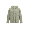 C.P. Company Gray Polyamide Full-Length Jacket