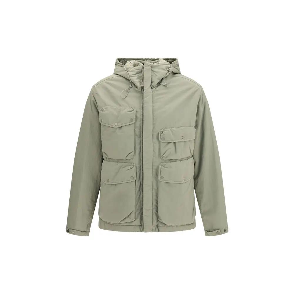 C.P. Company Gray Polyamide Full-Length Jacket