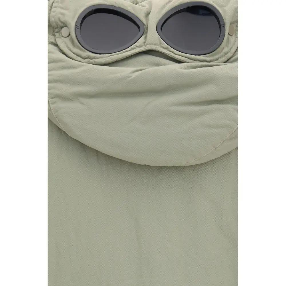 C.P. Company Gray Polyamide Full-Length Jacket