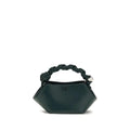 Ganni Bicolor Recycled Leather Shoulder Bag