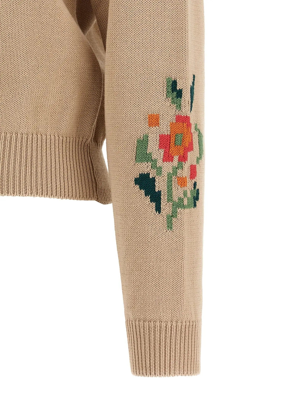 Max Mara Beige Cotton Cardigan