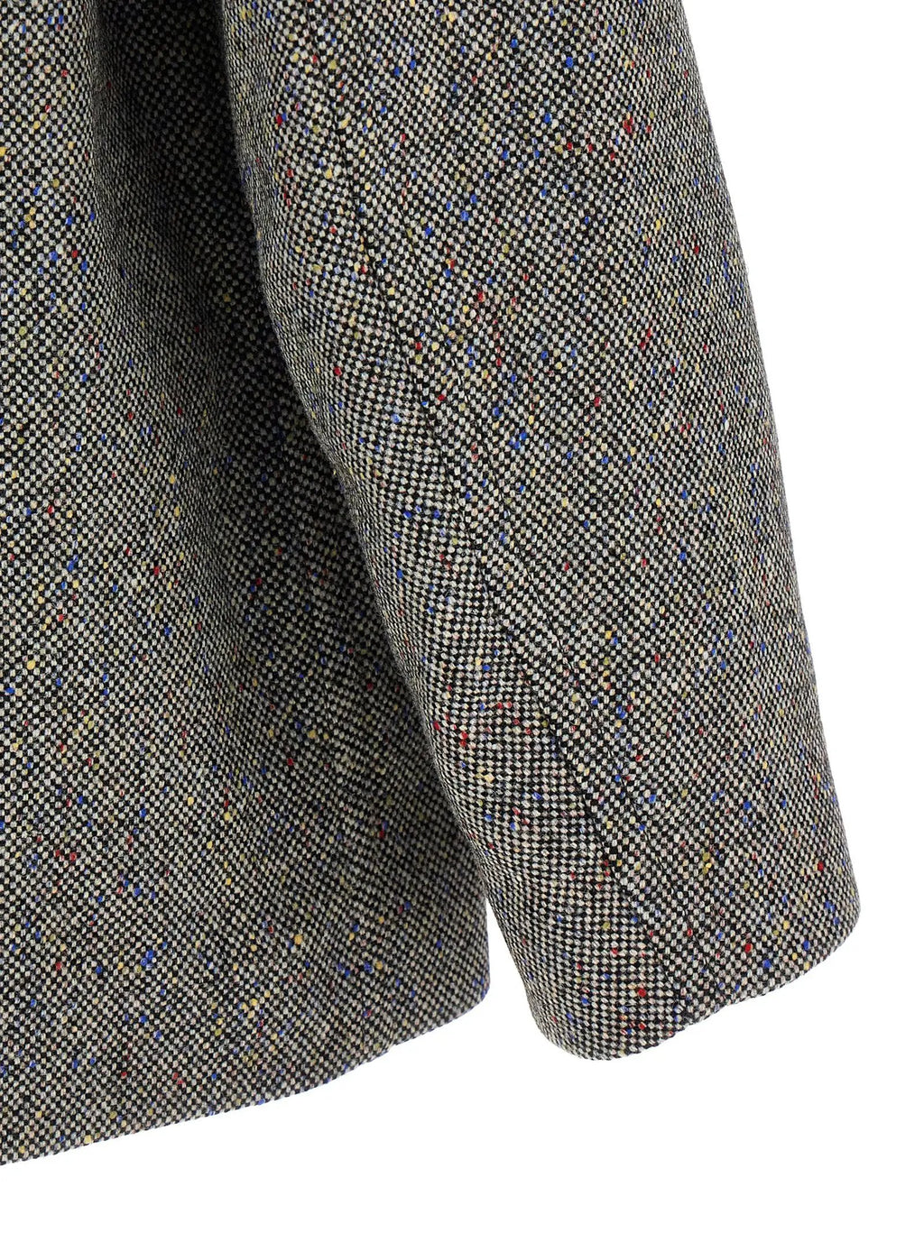 Dries Van Noten Gray Wool Coat