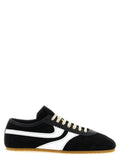 Dries Van Noten Bicolor Calfskin Athletic Sneakers