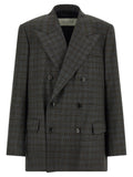 Dries Van Noten Gray Wool Blazer