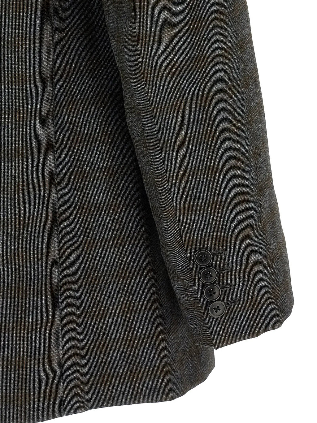 Dries Van Noten Gray Wool Blazer