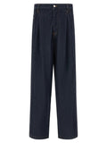 Dries Van Noten Dries Van Noten Blue Cotton Jeans Denim