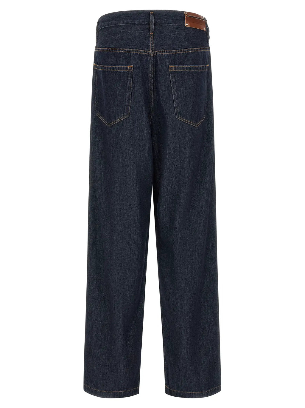 Dries Van Noten Dries Van Noten Blue Cotton Jeans Denim