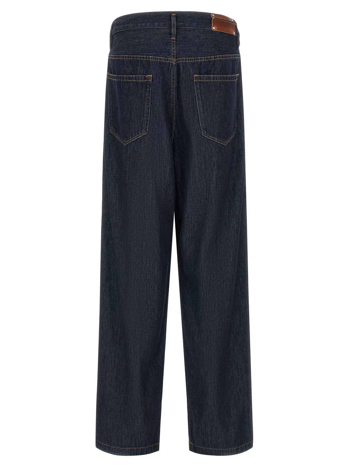 Dries Van Noten Dries Van Noten Blue Cotton Jeans Denim