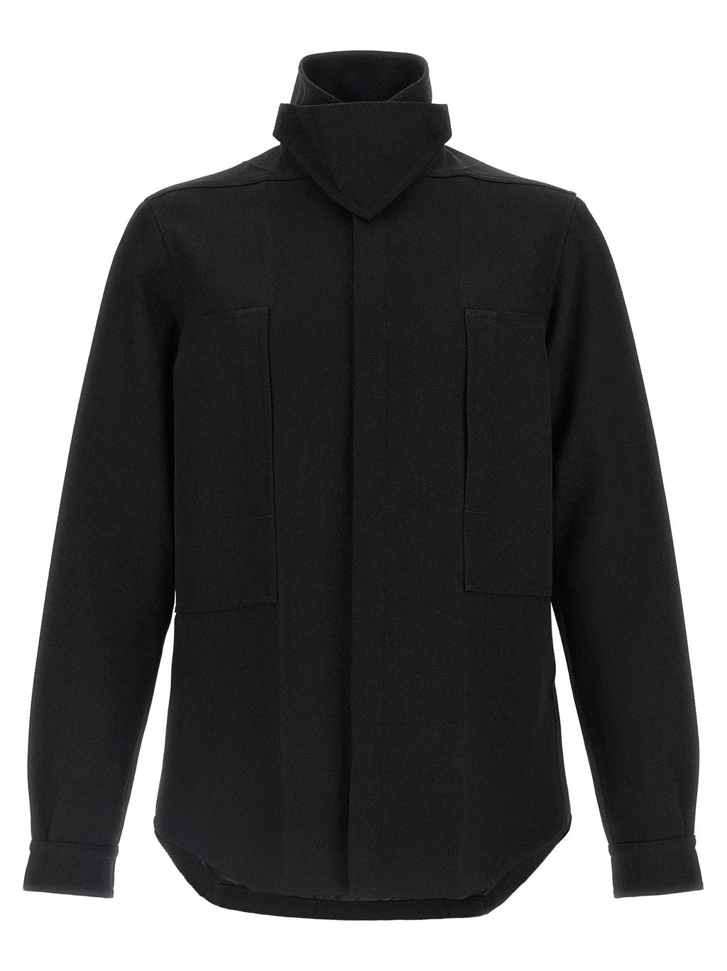 Men's Black Outershirt Cotton Jacket – Rick Owens