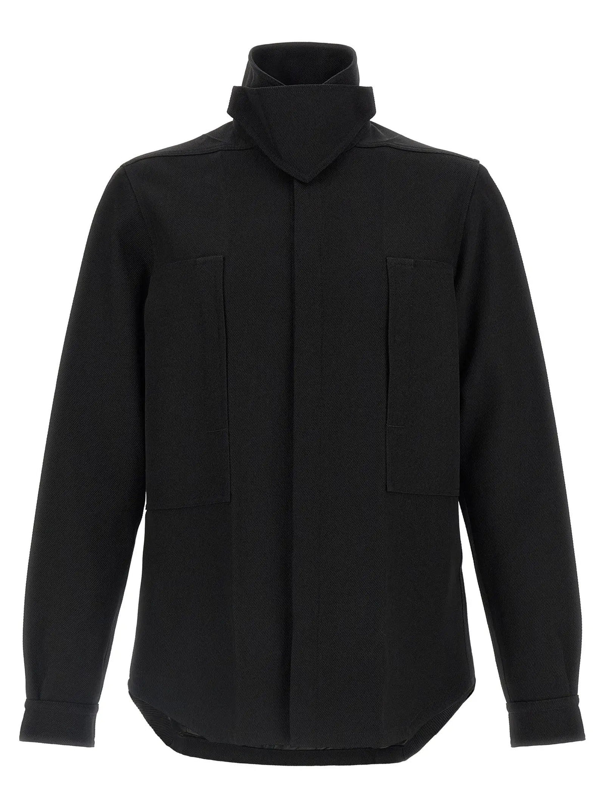 Men's Black Outershirt Cotton Jacket – Rick Owens