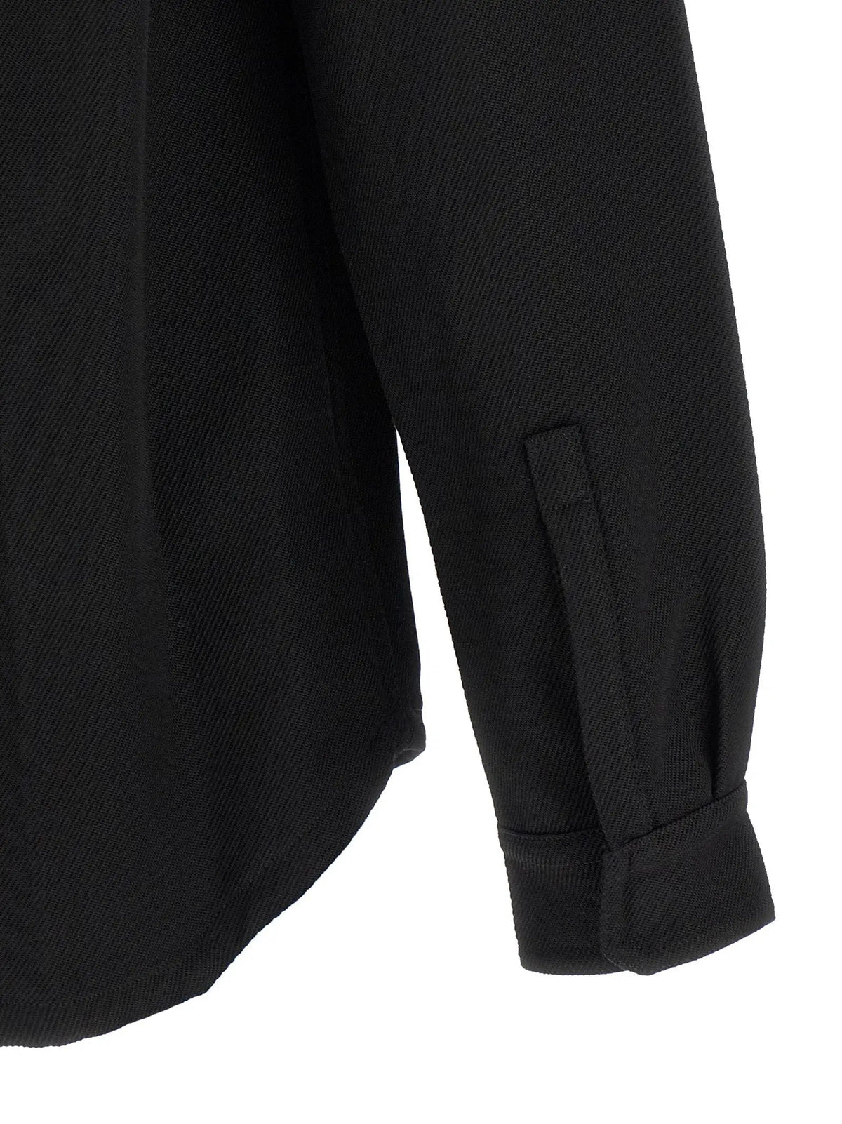 Men's Black Outershirt Cotton Jacket – Rick Owens