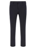 PT Torino Blue Cotton Casual Pants