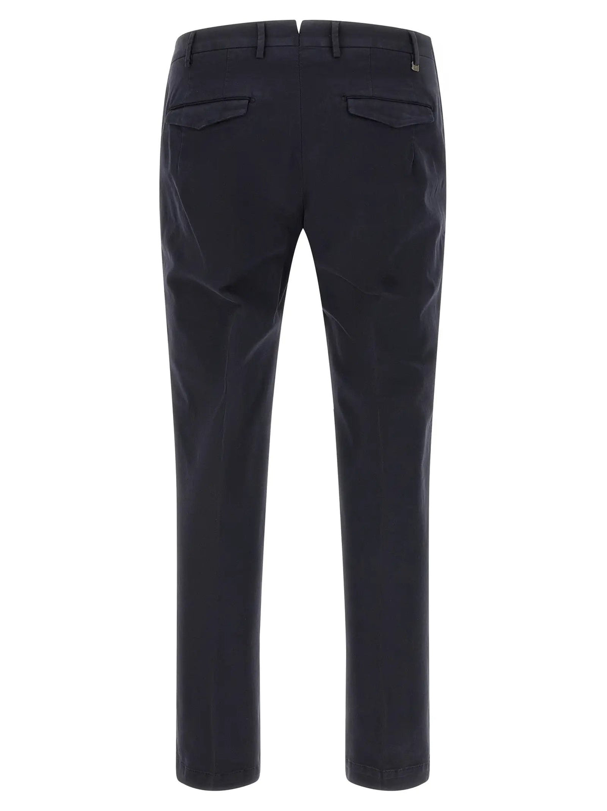 PT Torino Blue Cotton Casual Pants