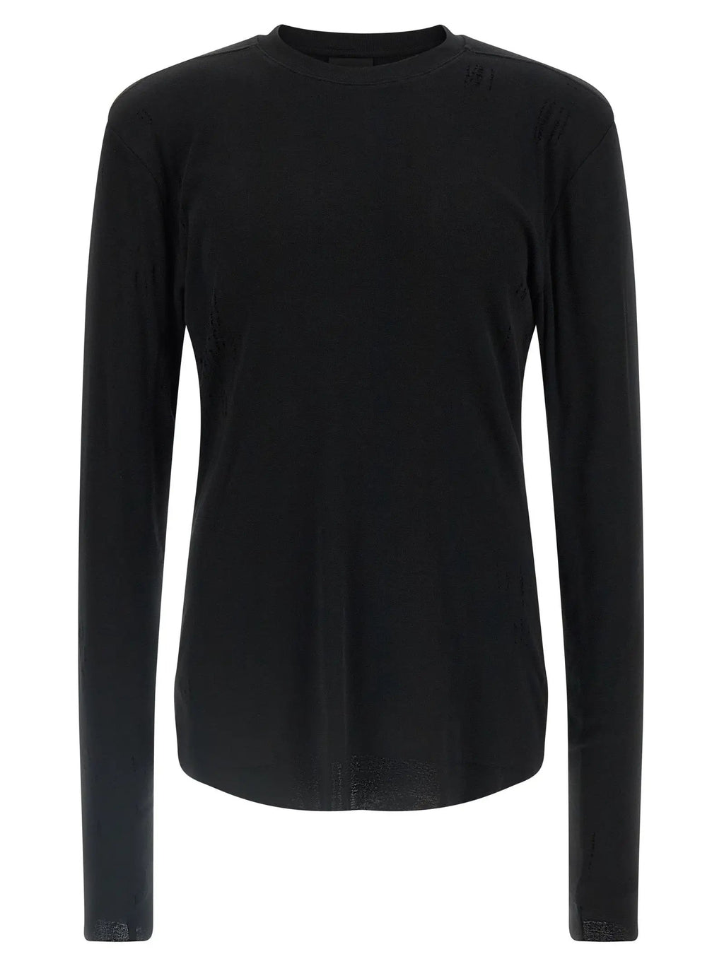 Thom Krom Black Cotton T-Shirt