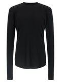 Thom Krom Black Cotton T-Shirt
