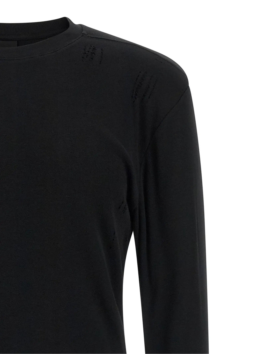 Thom Krom Black Cotton T-Shirt