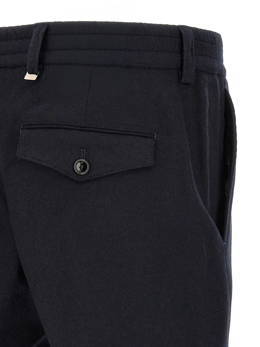 PT Torino PT Torino Black Virgin Wool Casual Pants