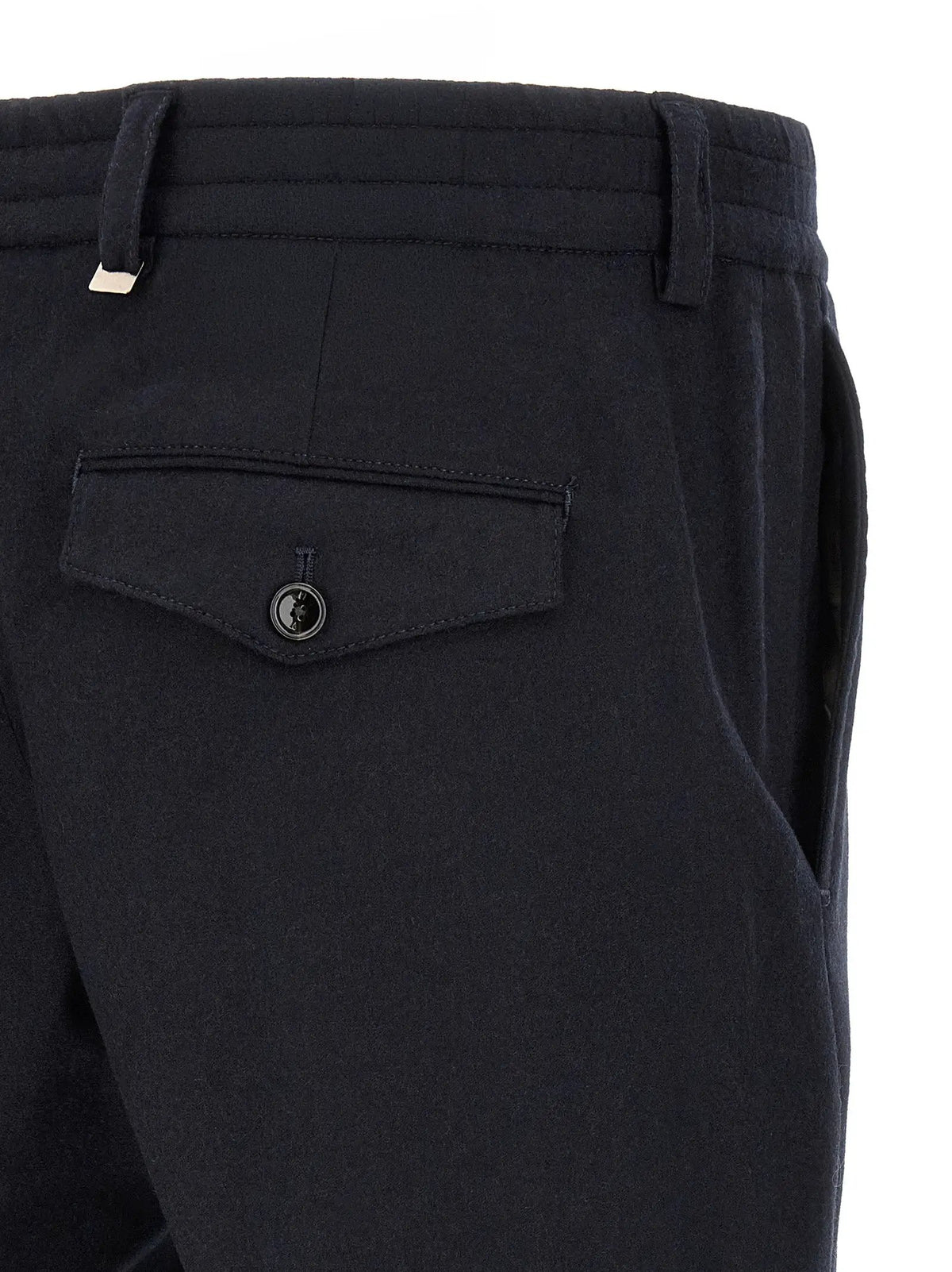 PT Torino PT Torino Black Virgin Wool Casual Pants