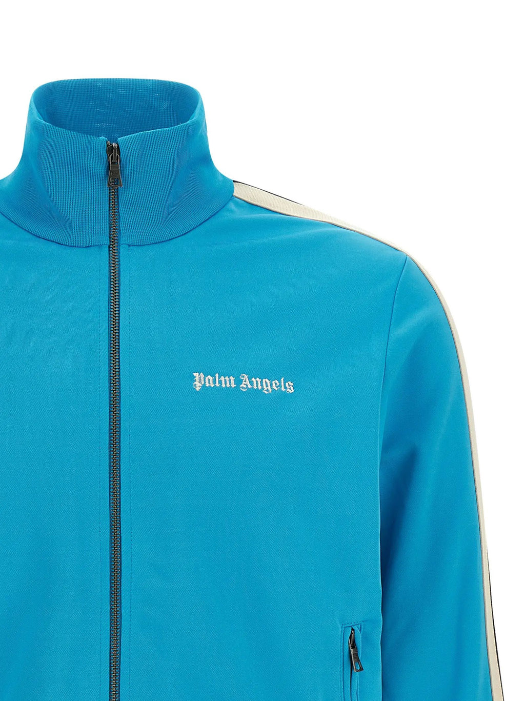 Palm Angels Palm Angels Blue Polyester Sweatshirt