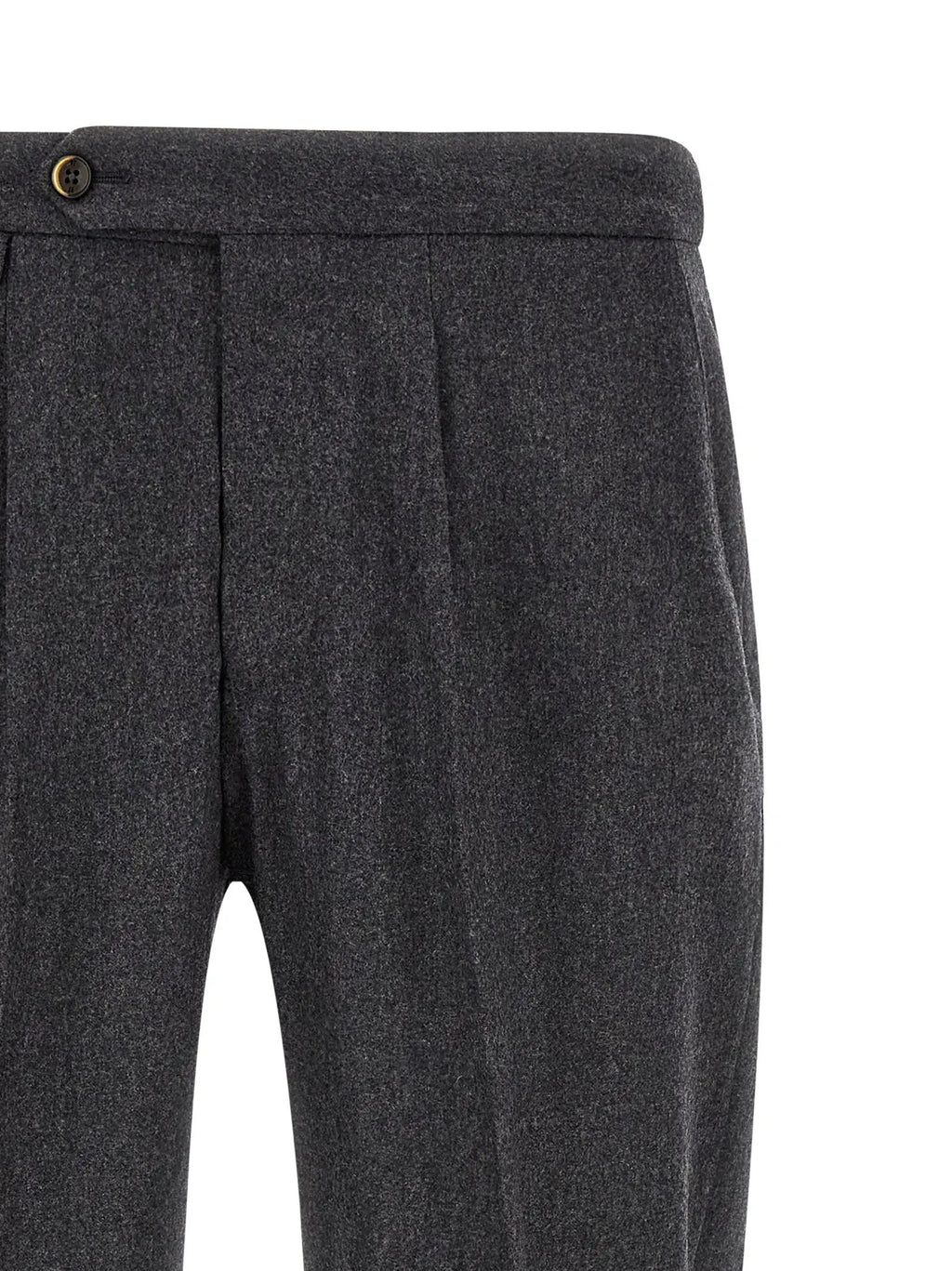 PT Torino PT Torino Gray Virgin Wool Dress Pants
