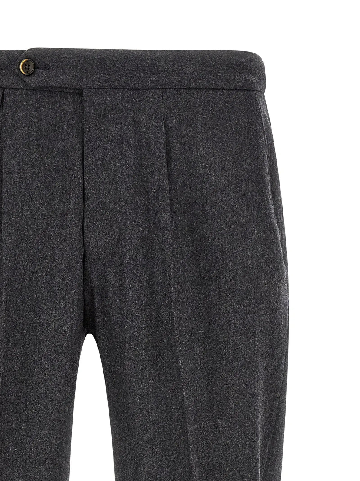 PT Torino PT Torino Gray Virgin Wool Dress Pants