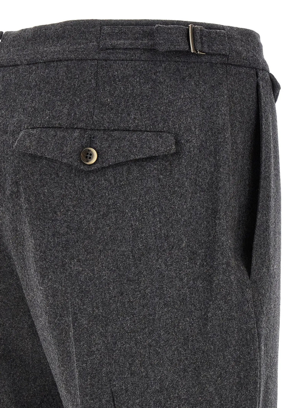 PT Torino PT Torino Gray Virgin Wool Dress Pants