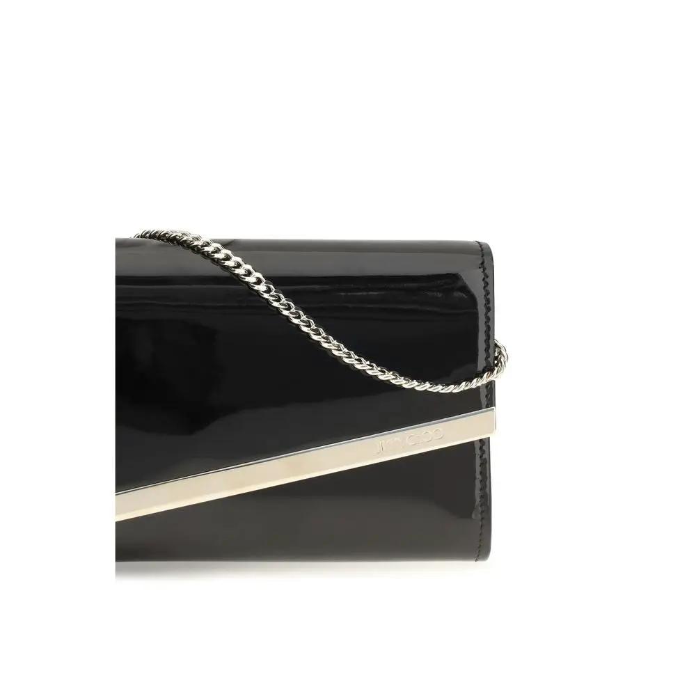 Jimmy Choo Jimmy Choo Black Calf Leather Bos Taurus Wallet