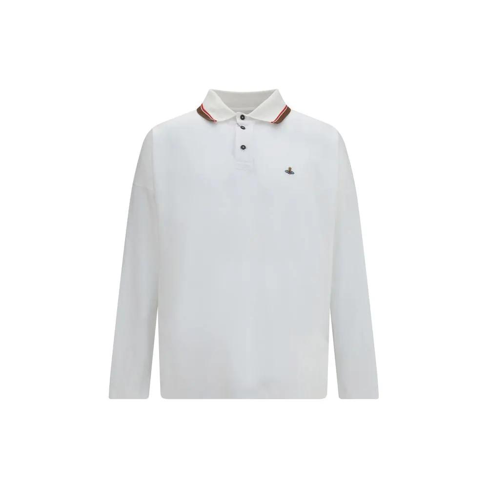 Vivienne Westwood Vivienne Westwood White Cotton Polo Shirt