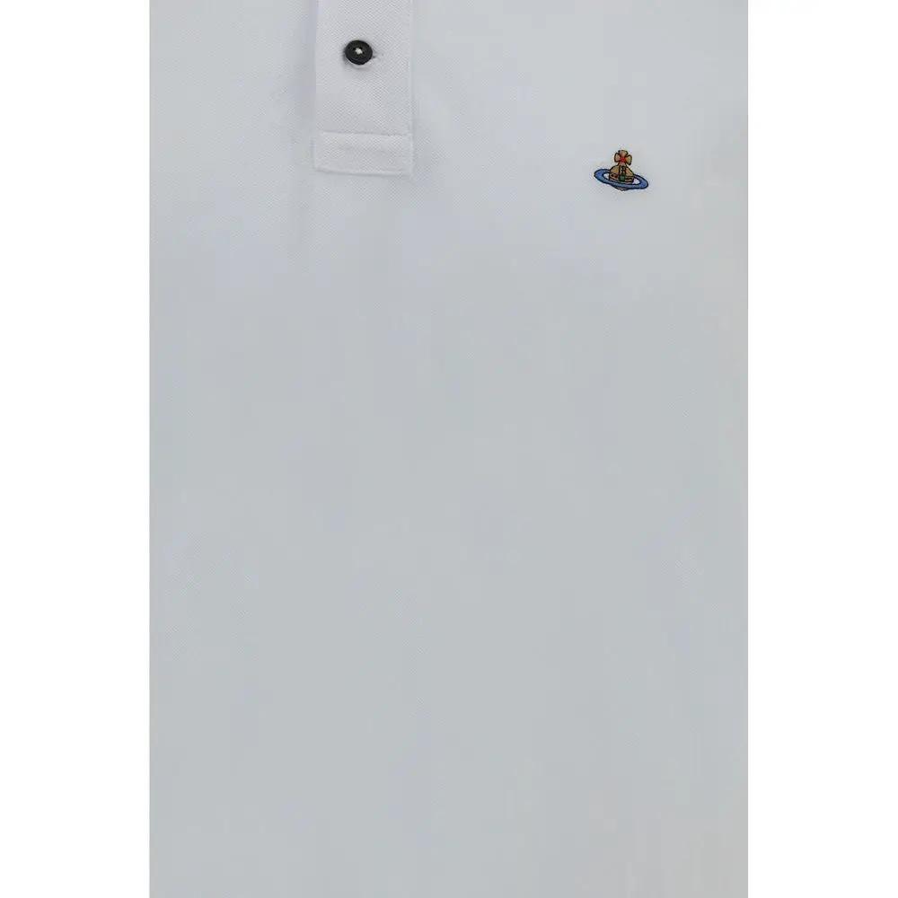 Vivienne Westwood Vivienne Westwood White Cotton Polo Shirt