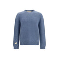 Valentino Garavani Valentino Garavani Blue Wool Oves Aries Sweatshirt