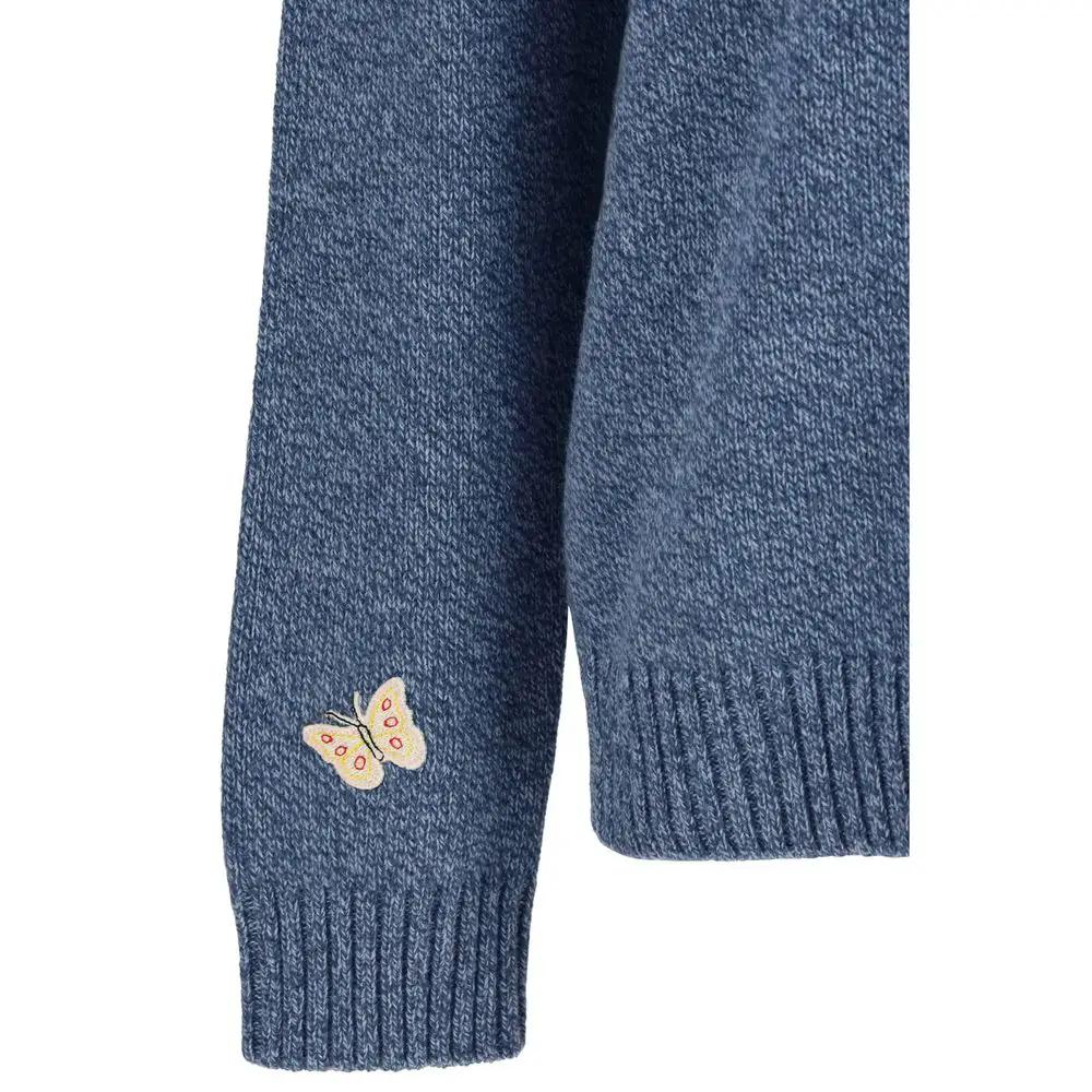 Valentino Garavani Valentino Garavani Blue Wool Oves Aries Sweatshirt