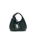 Ganni Ganni Bicolor Recycled Leather Shoulder Bag