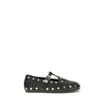 Ganni Ganni Black Recycled Polyester Ballet Flats