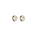 Alessandra Rich Alessandra Rich Gold Glass Earrings