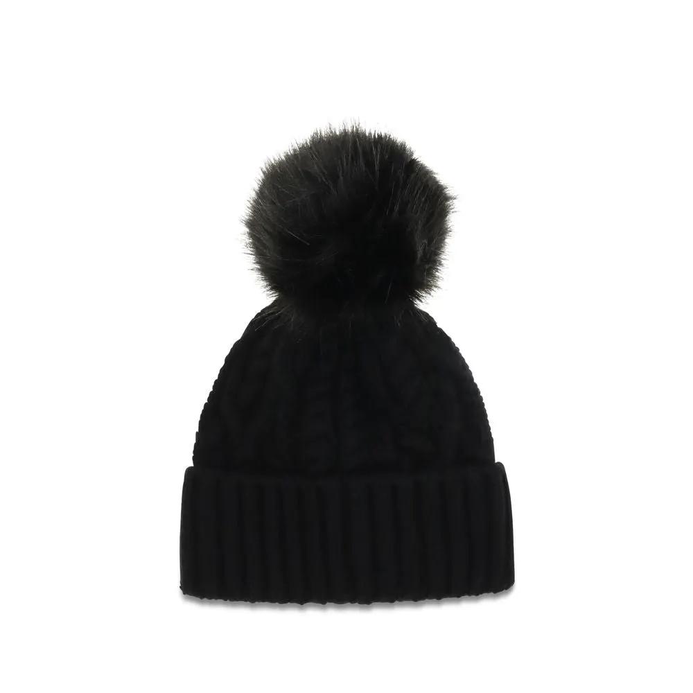 Moncler Moncler Black Wool Oves Aries Beanie