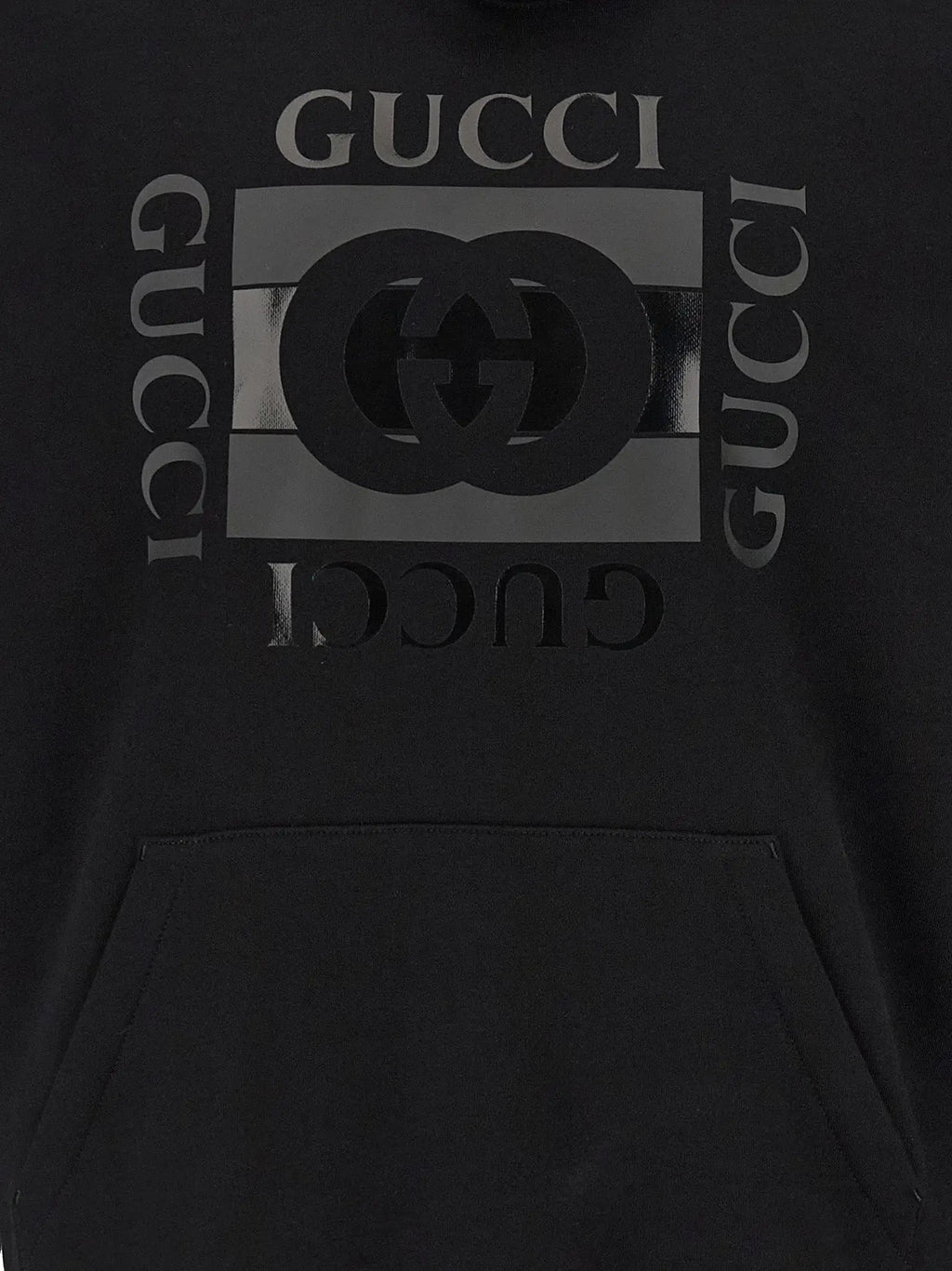 Gucci Black Cotton Sweatshirt