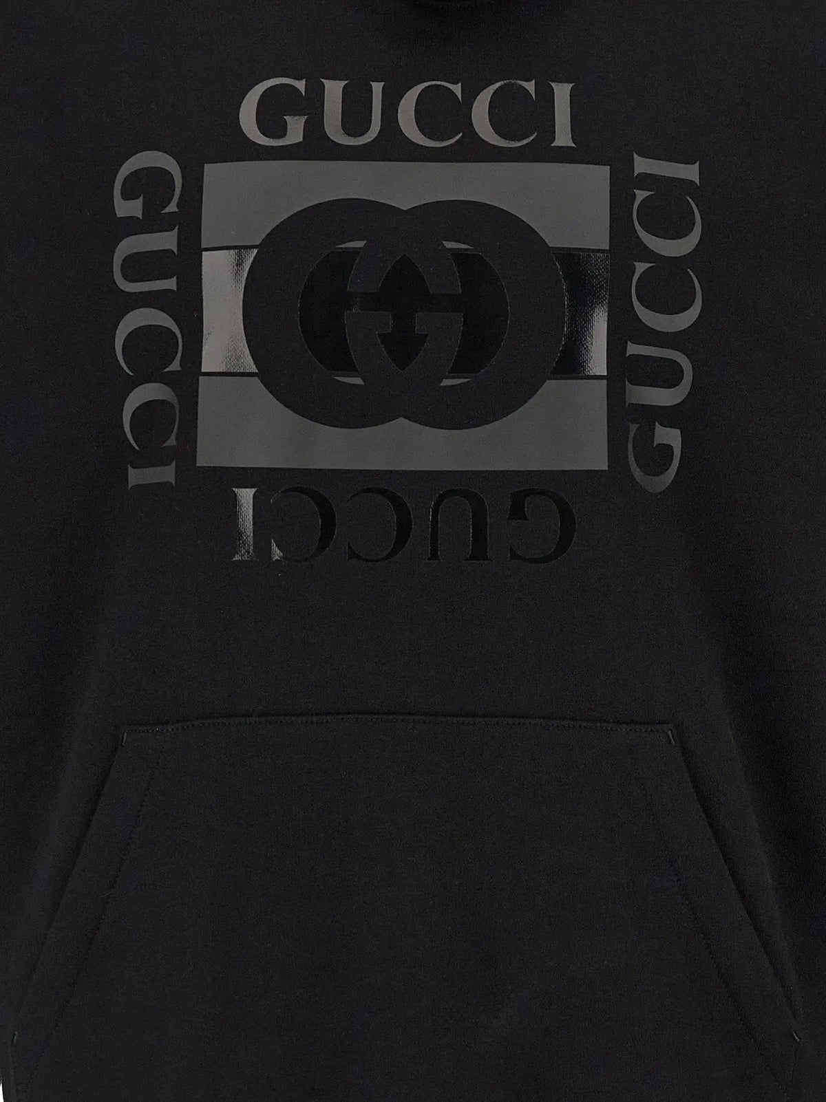 Gucci Black Cotton Sweatshirt