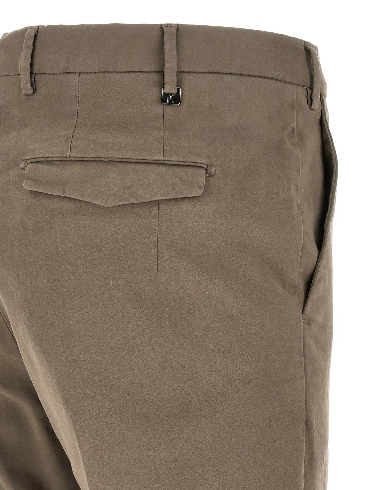 PT Torino PT Torino Beige Cotton Casual Pants