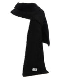 MM6 Maison Margiela Black Marabou Scarf