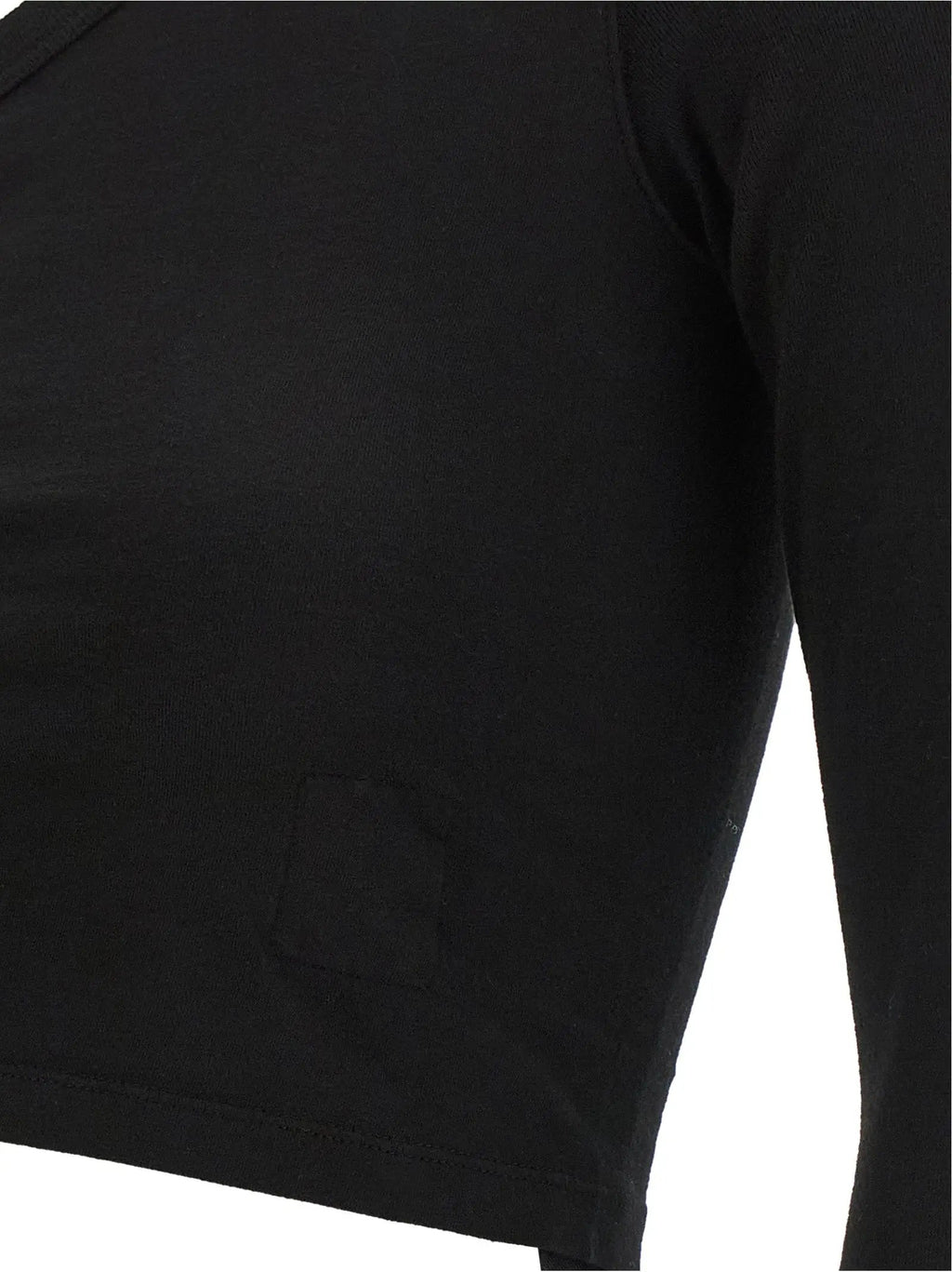 DRKSHDW Black Cotton Blouse