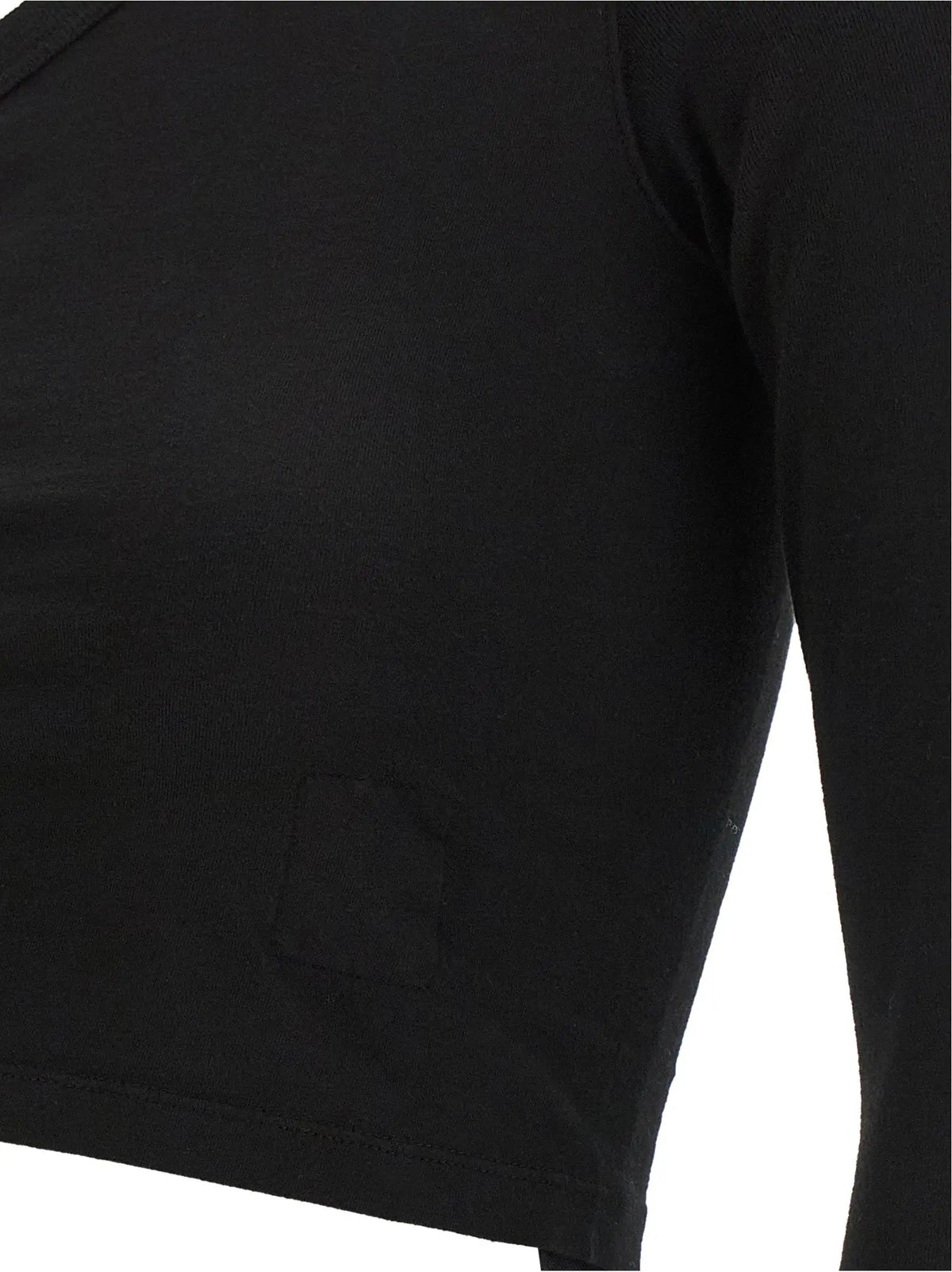 DRKSHDW Black Cotton Blouse
