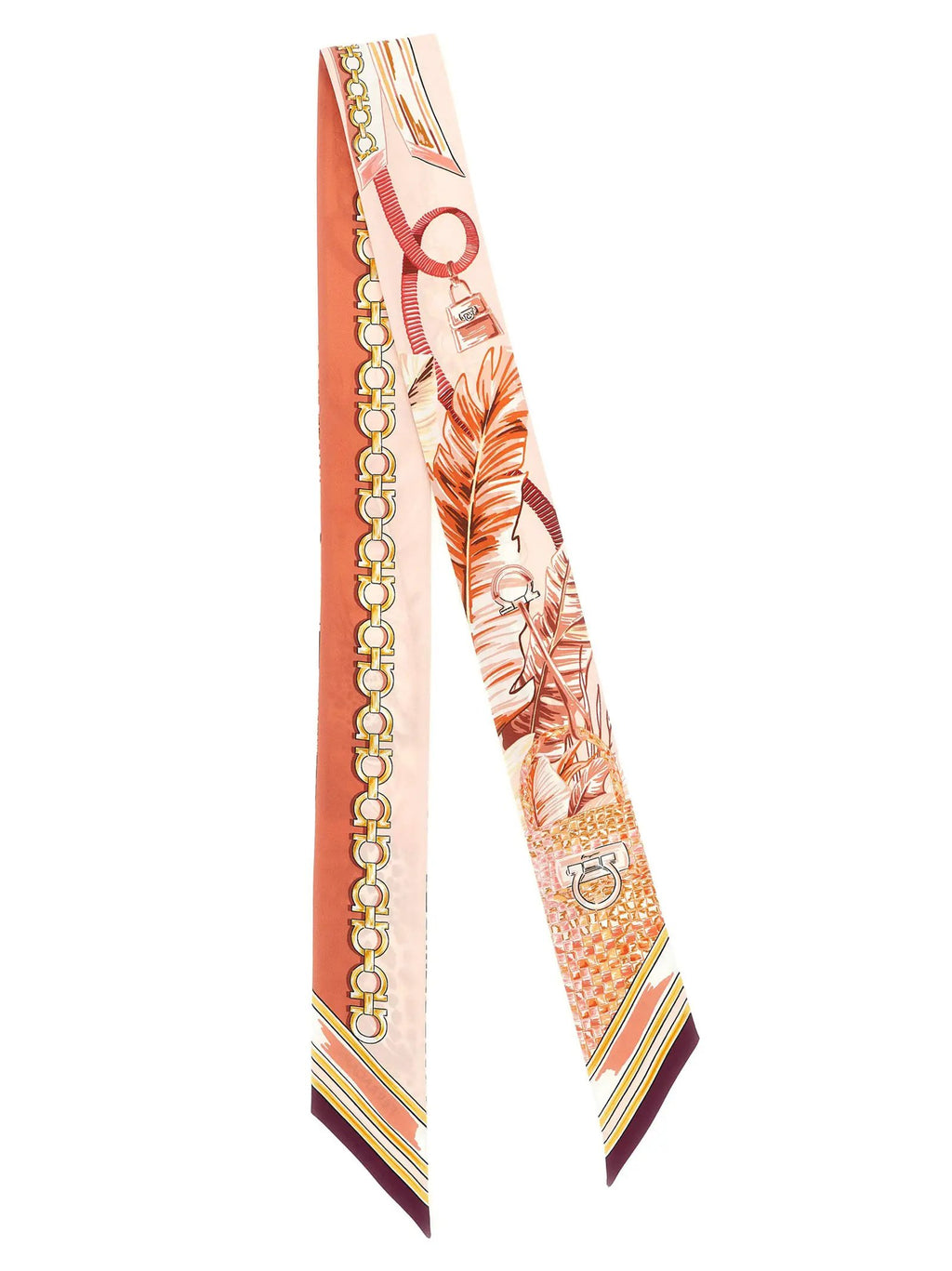 Foulard en soie multicolore Ferragamo