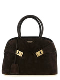 Ferragamo Brown Goatskin Handbag