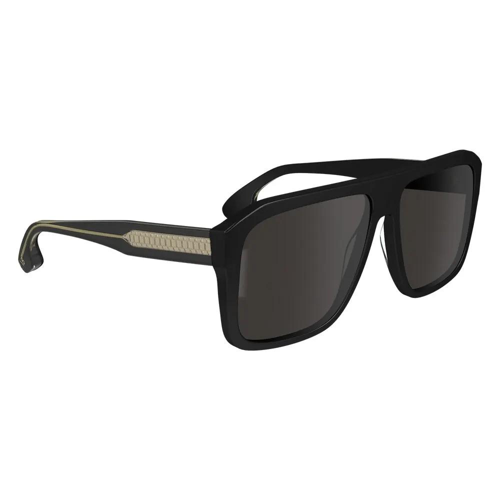Lunettes de soleil en plastique noir Victoria Beckham